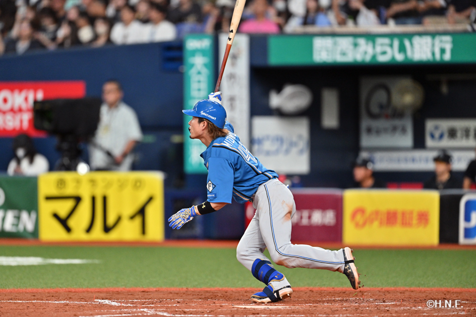 4回表、水野選手01