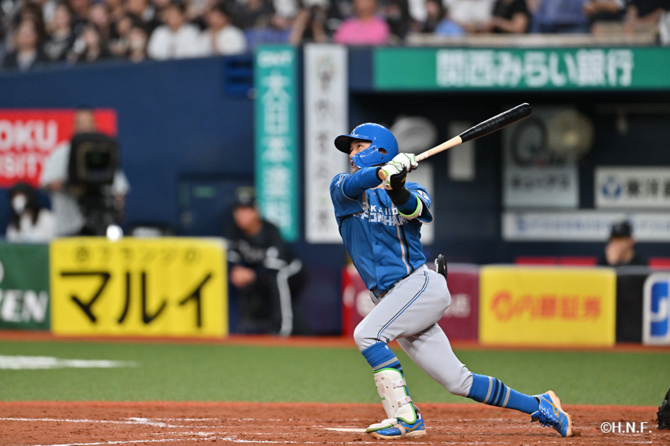 5回表、奈良間選手