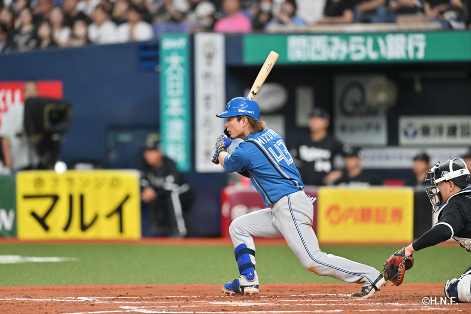 7回表、水野選手
