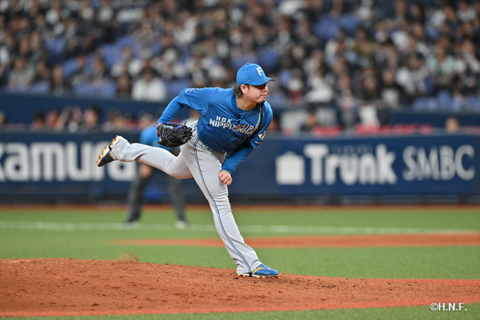 8回裏、堀投手