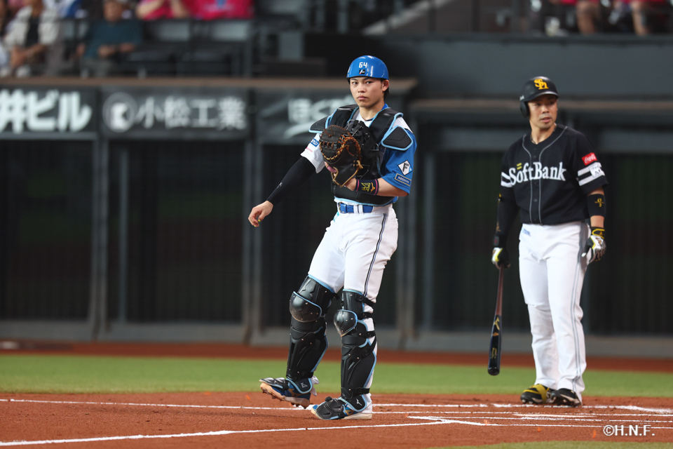 1回表、田宮選手