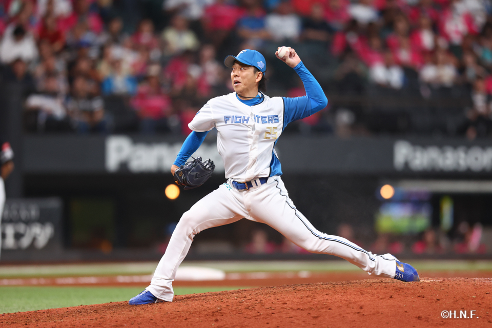 9回表、宮西投手01