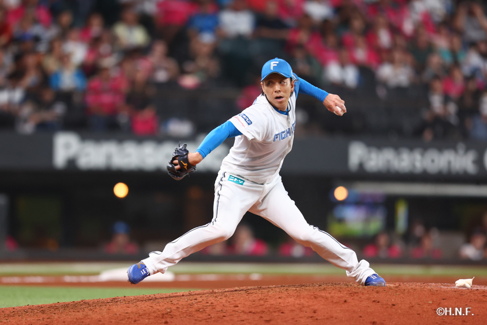 9回表、宮西投手02