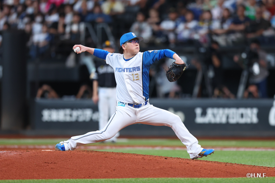 5回表、生田目投手