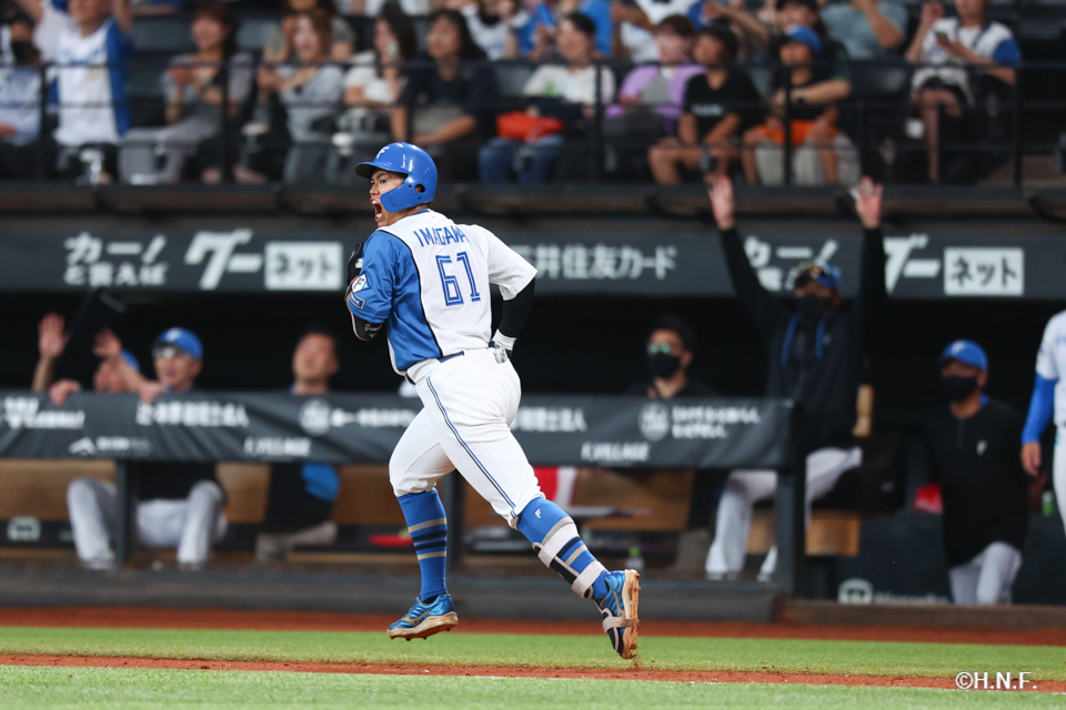 5回裏、今川選手05