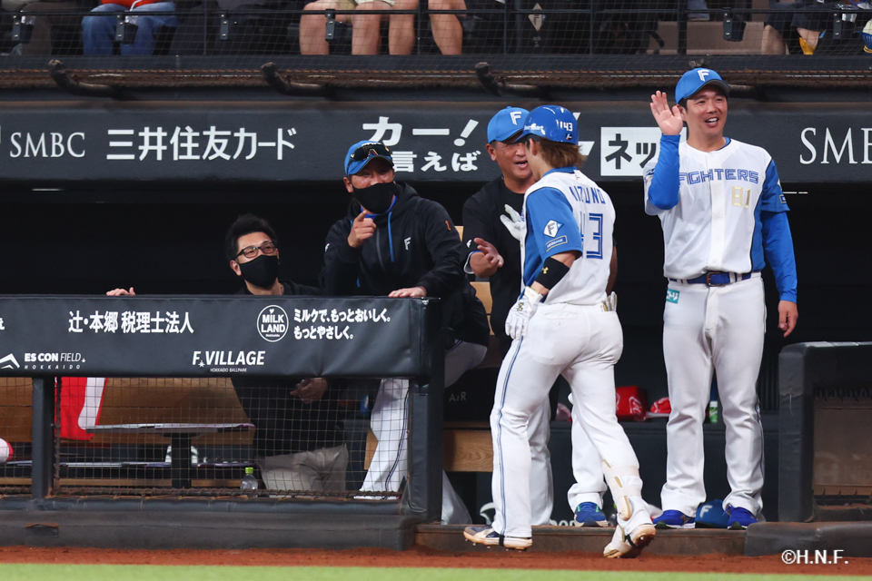 7回裏、水野選手09