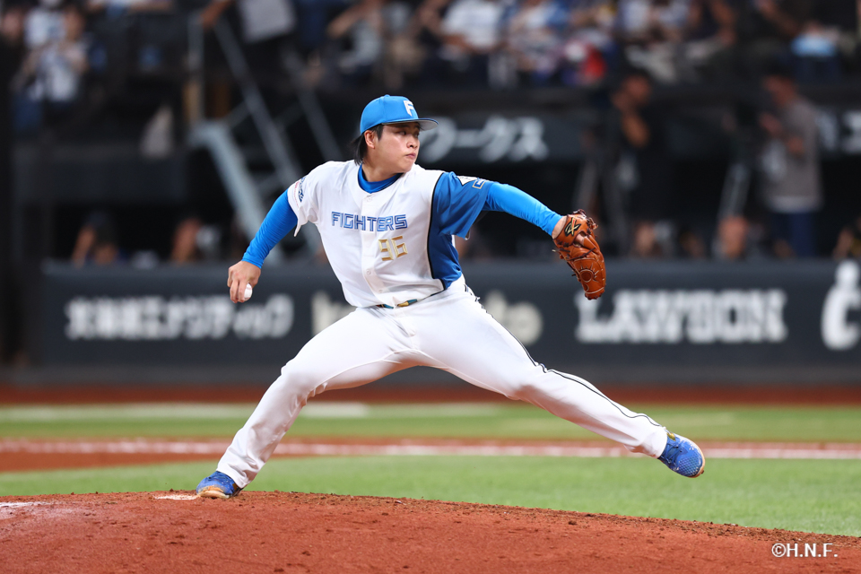 8回表、孫投手