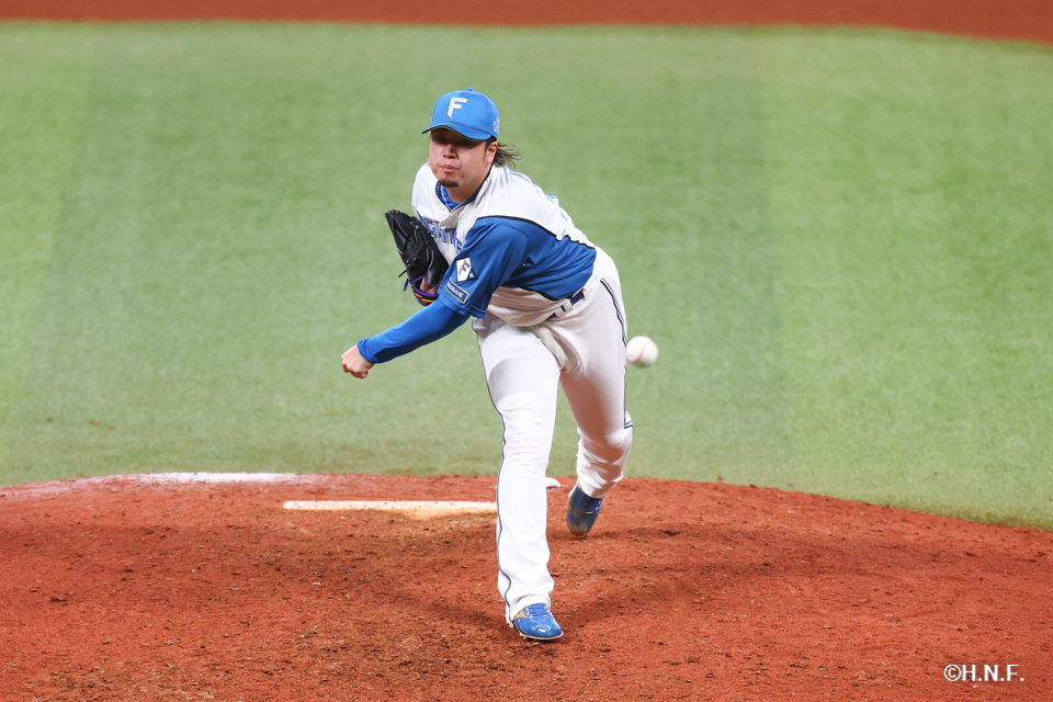 8回表、堀投手01