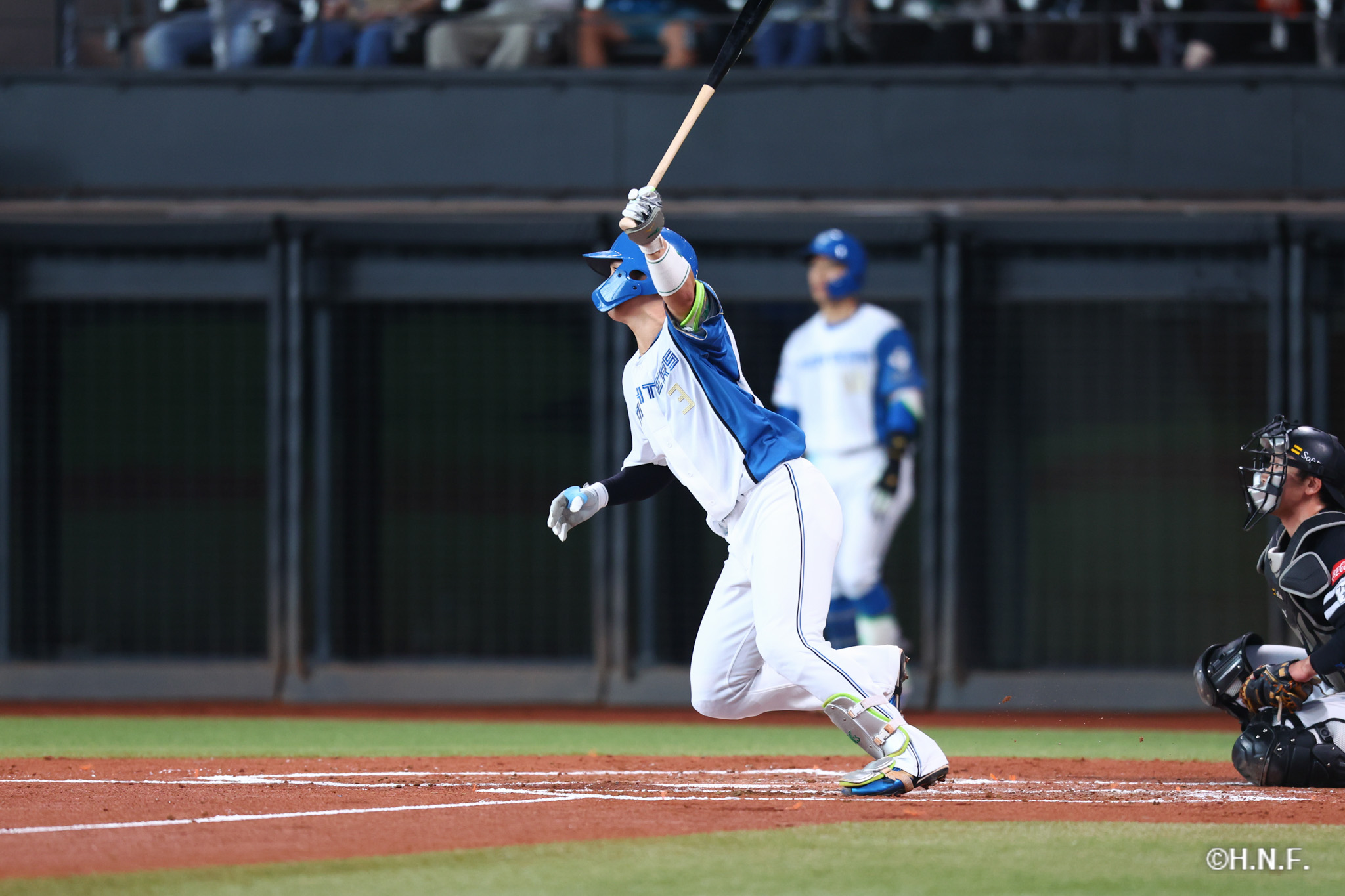 2回裏、郡司選手