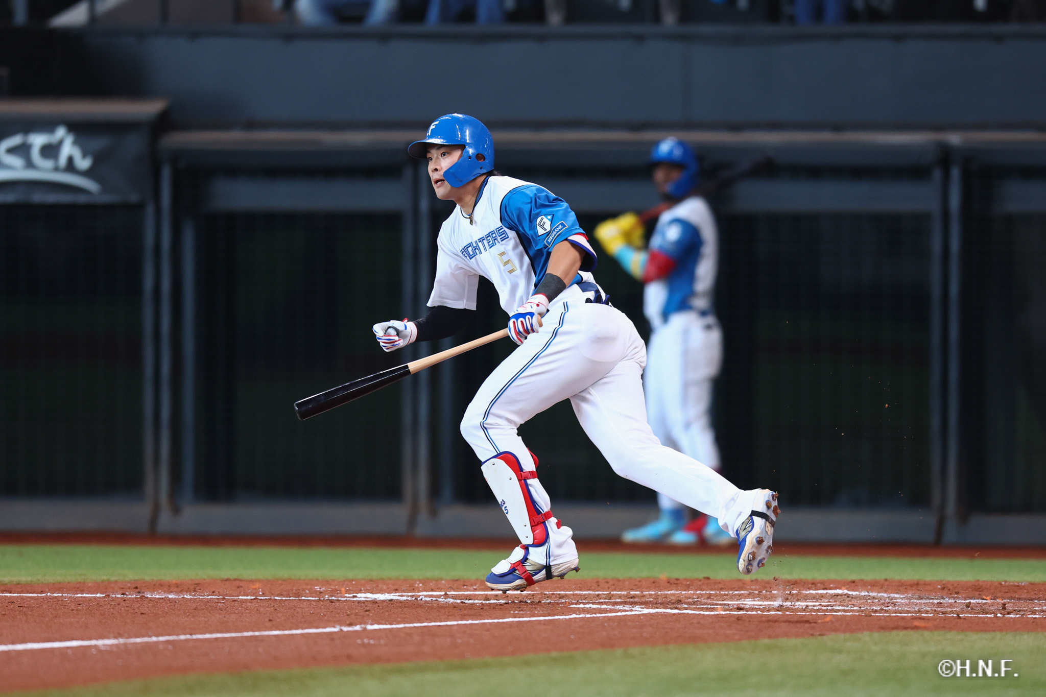 3回裏、野村選手02