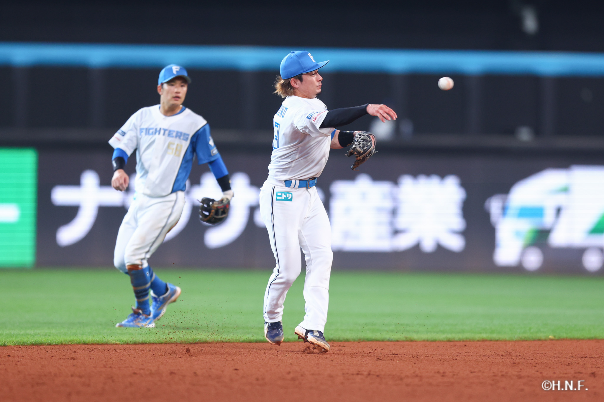 7回表、水野選手