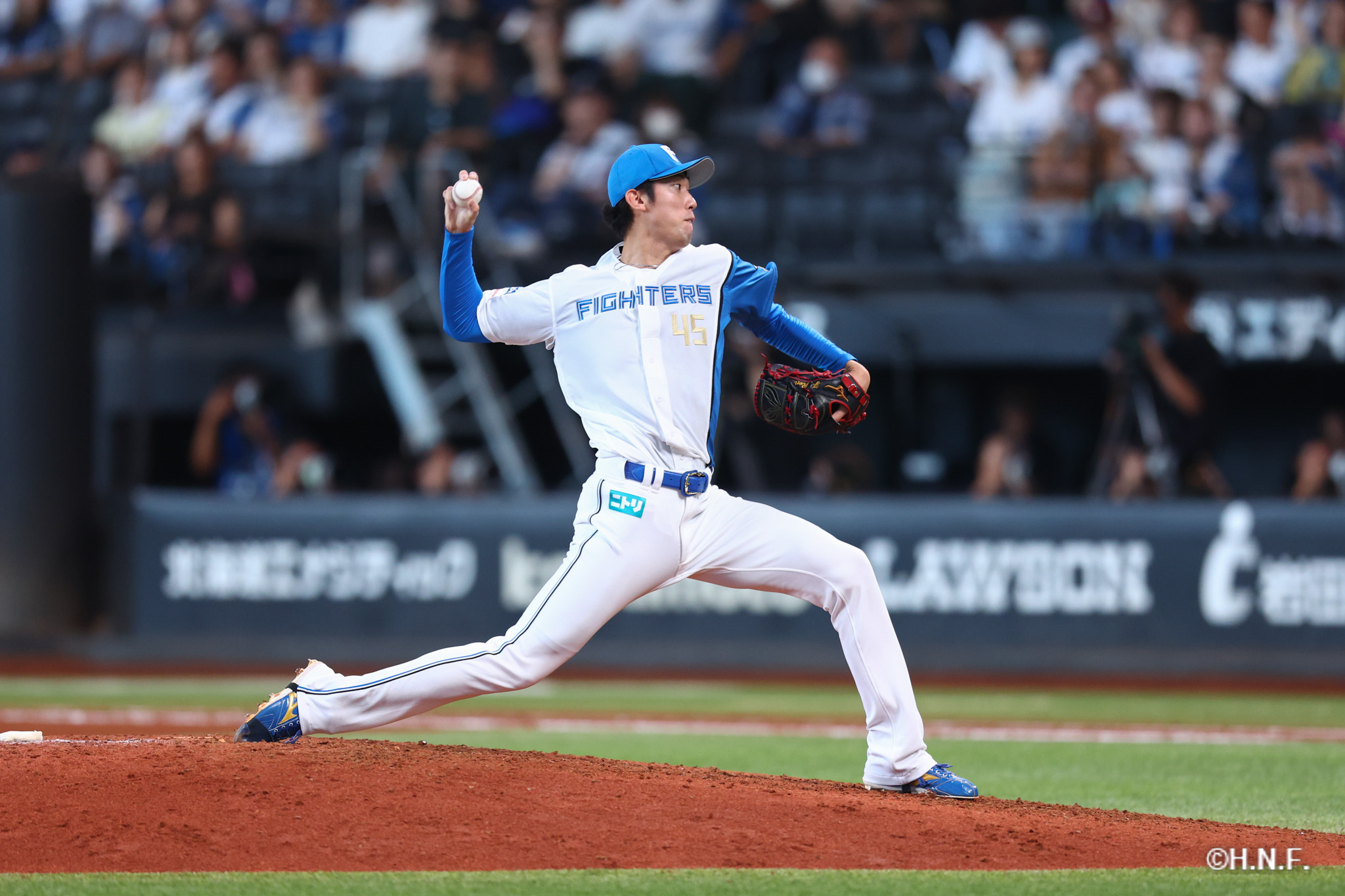 8回表、福島投手