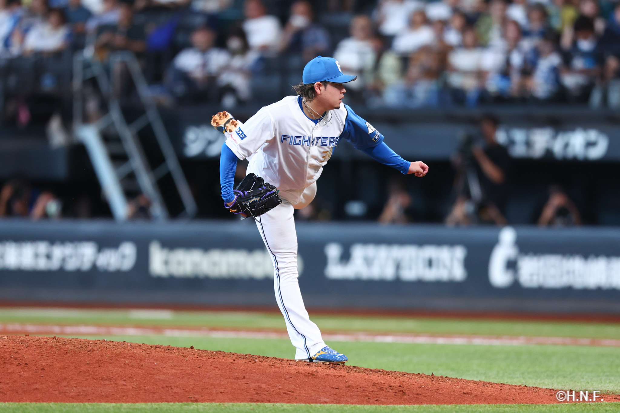 8回表、堀投手02