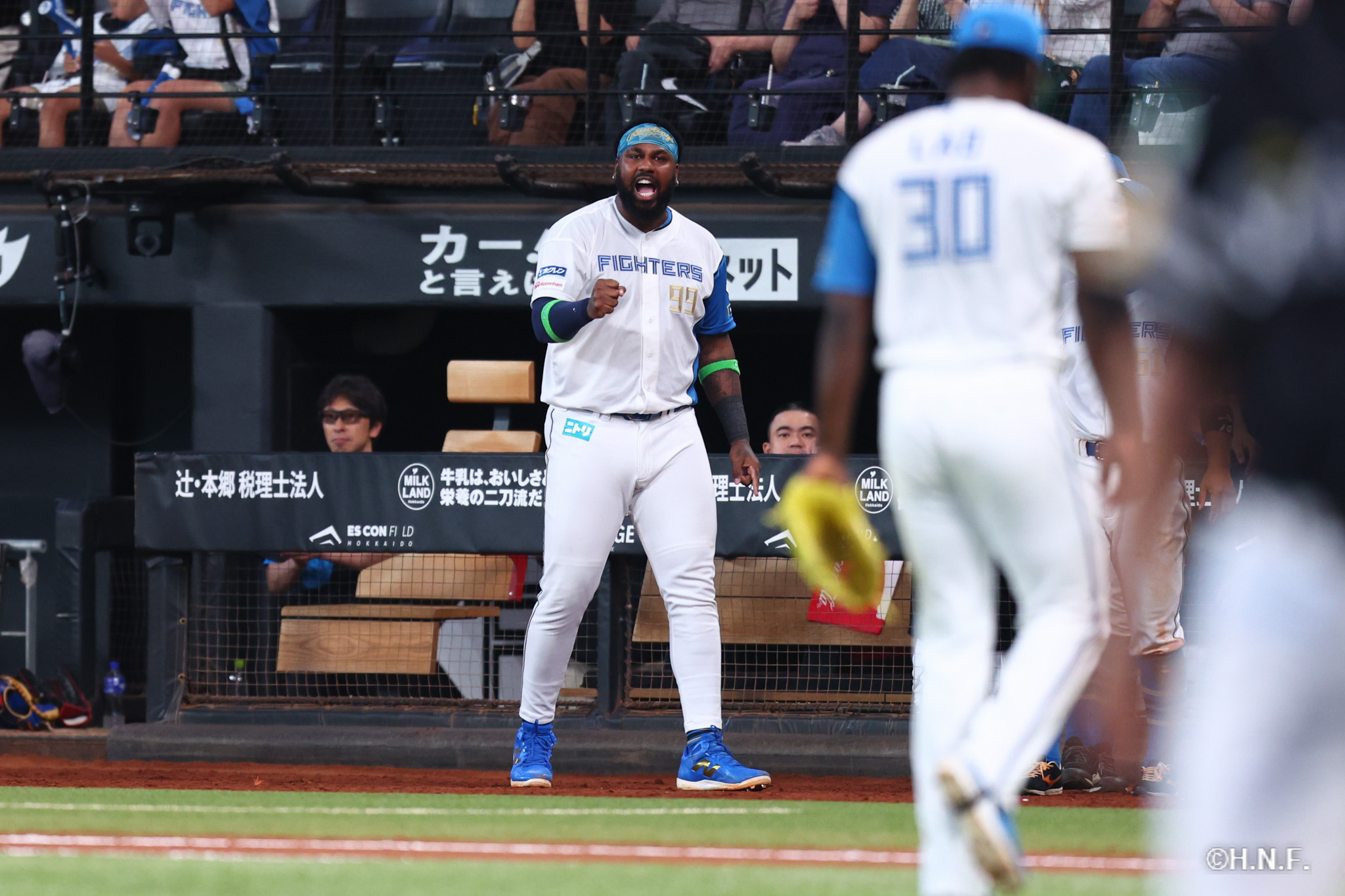 11回表、レイエス選手