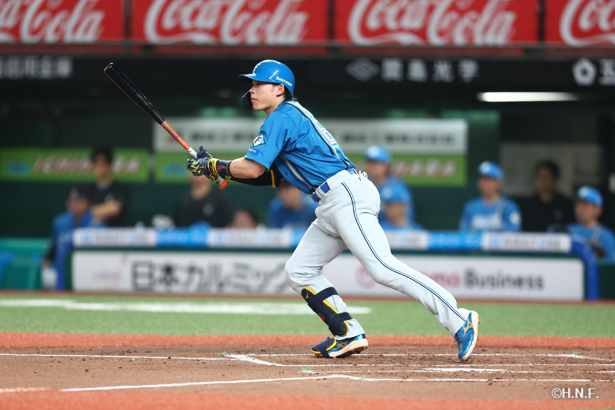3回表、田宮選手01