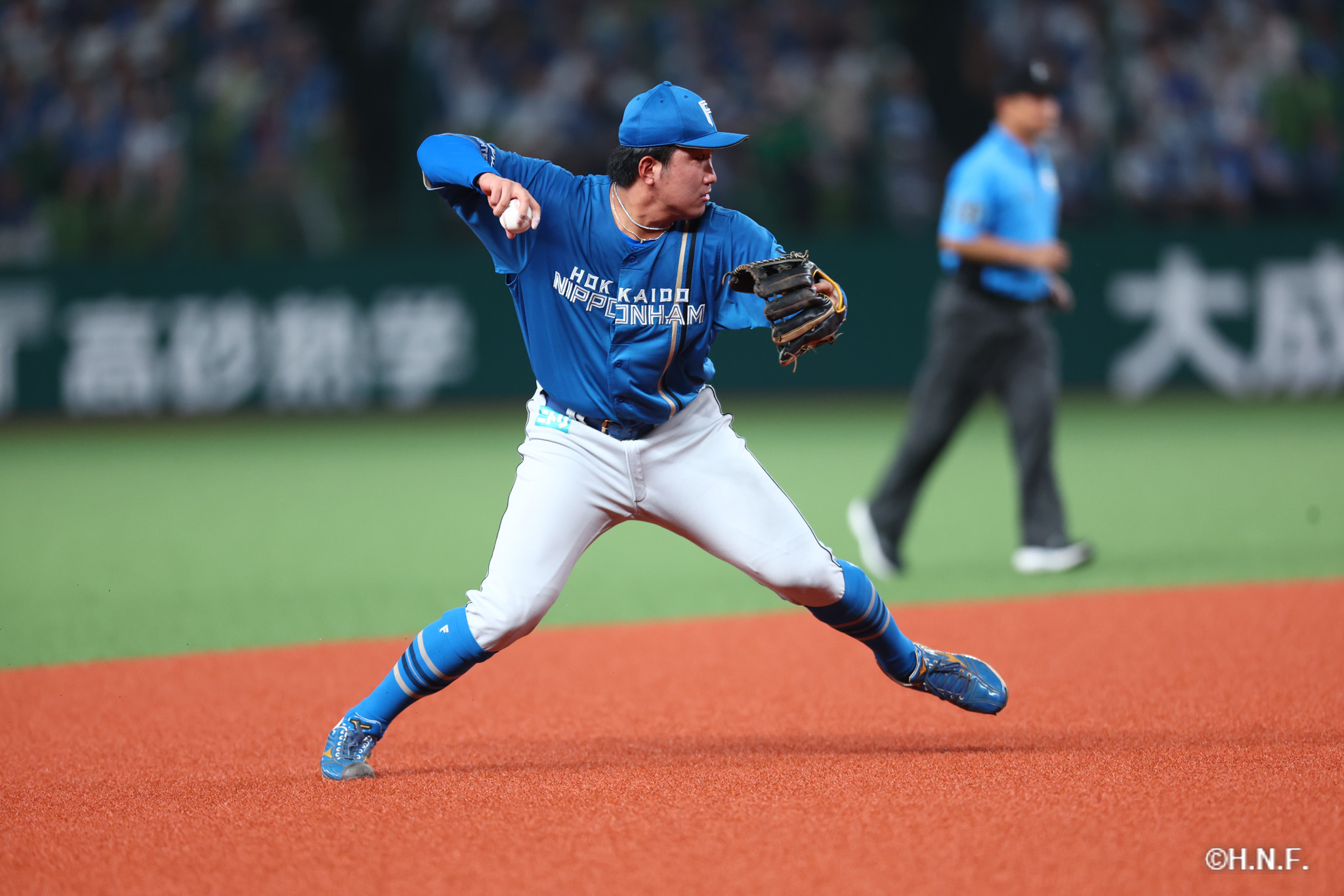 3回裏、有薗選手