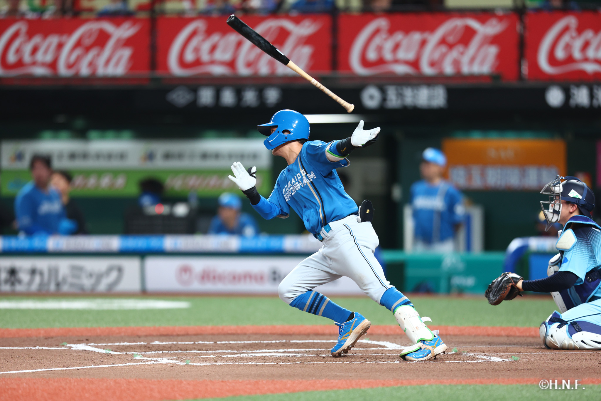 6回表、奈良間選手