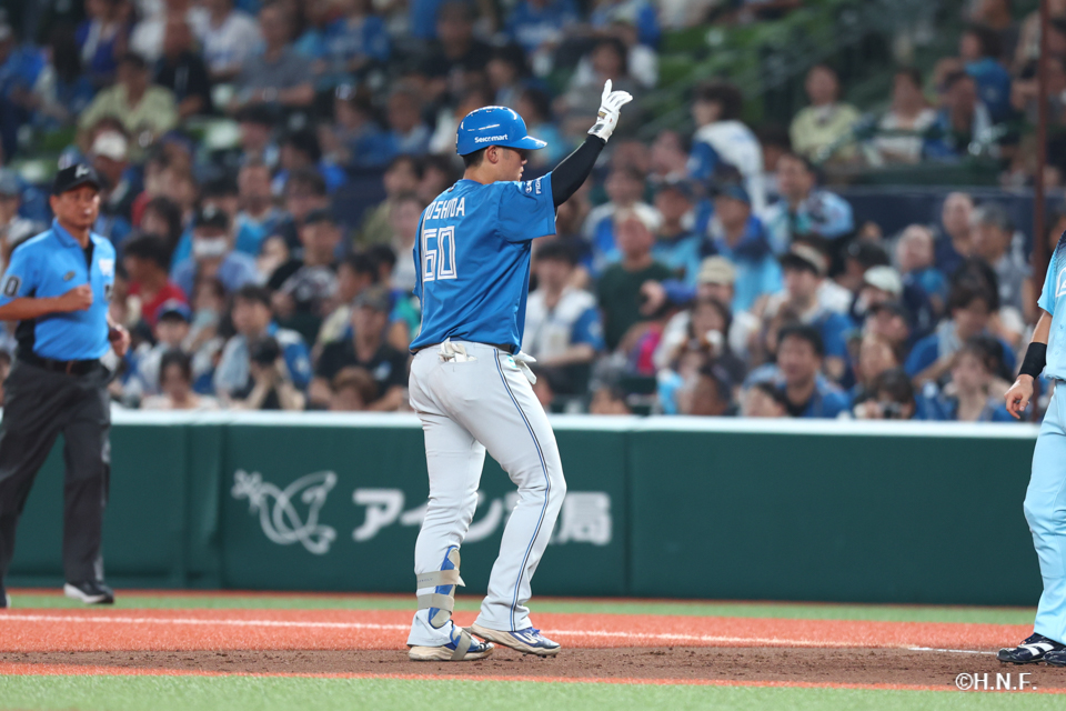 3回表、吉田選手