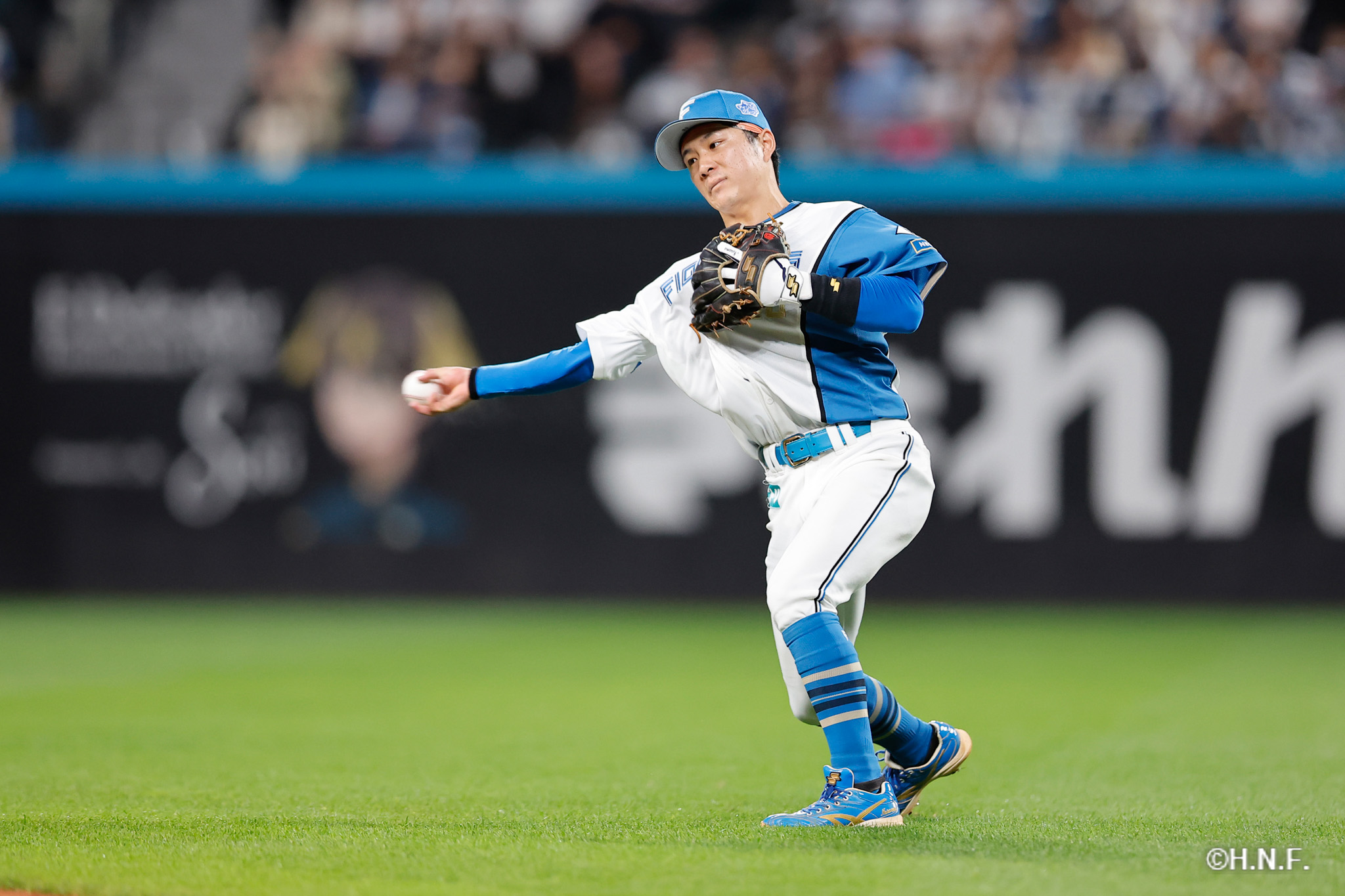 3回表、奈良間選手