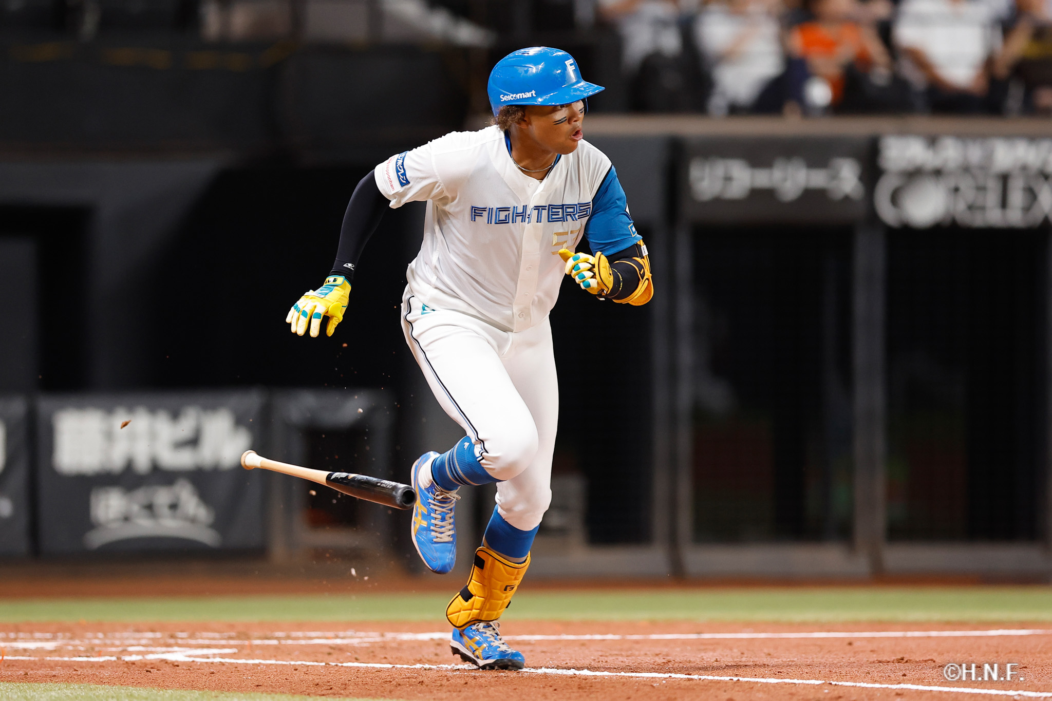 3回裏、水谷選手