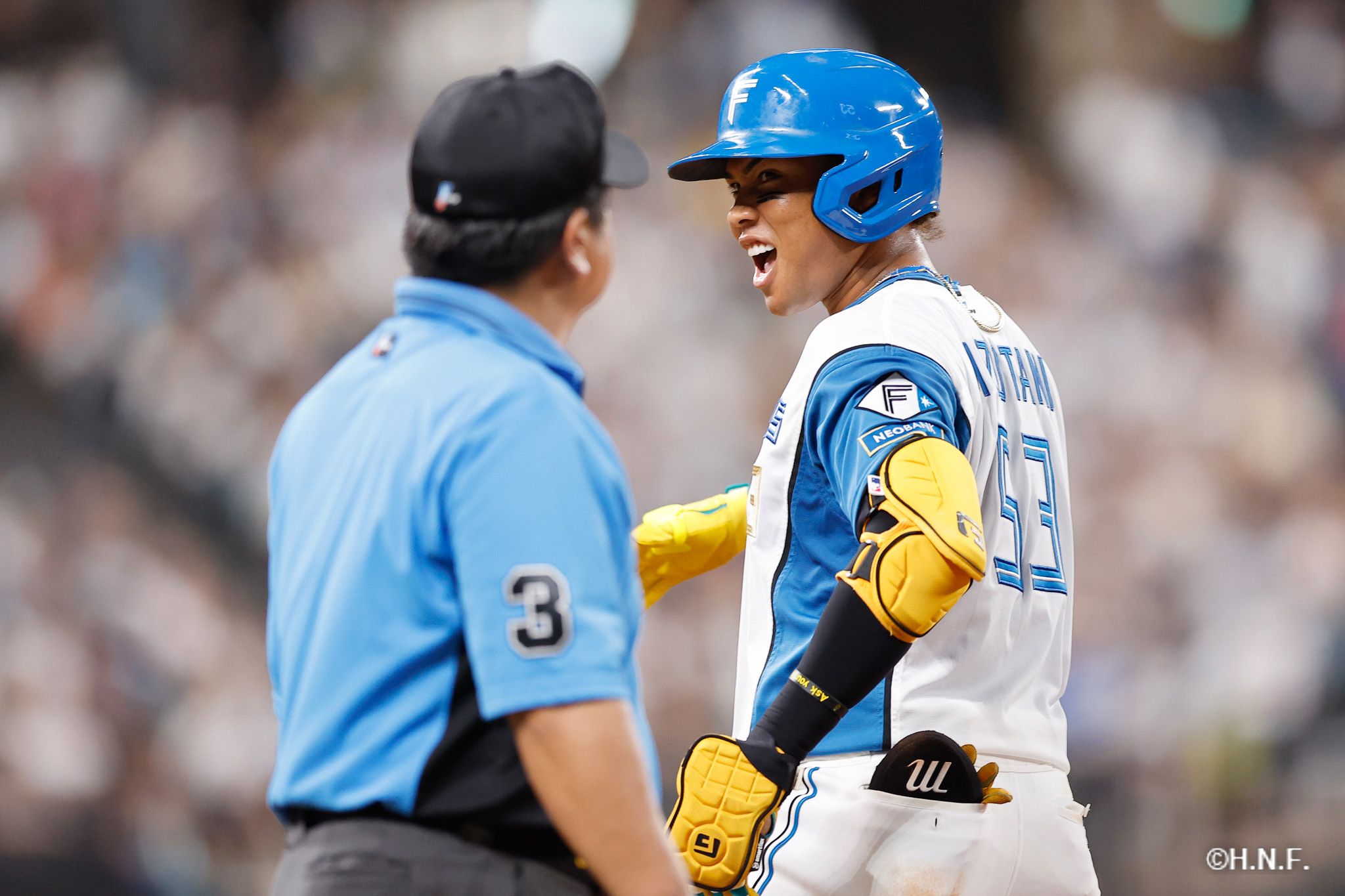 5回裏、水谷選手01