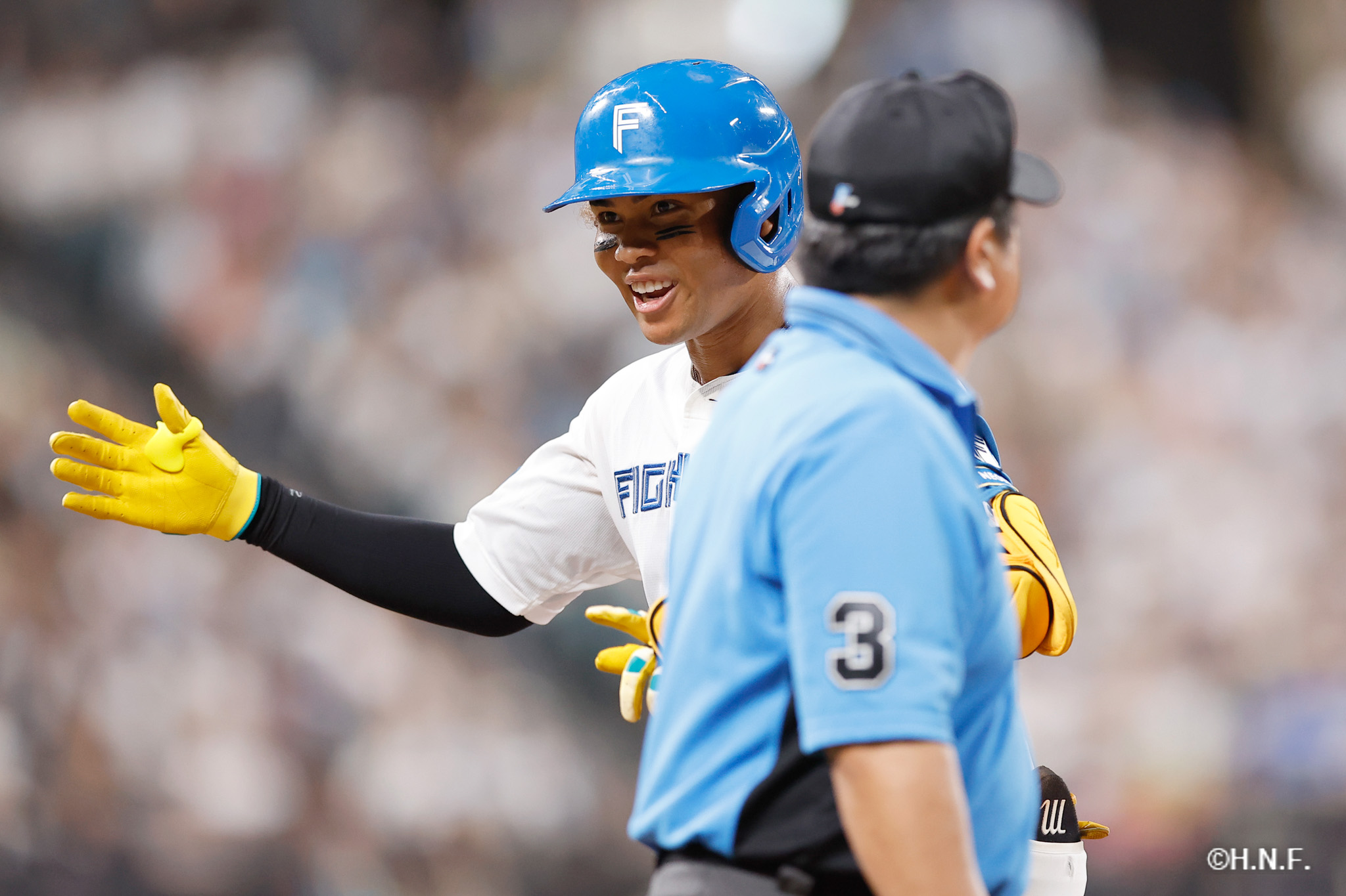 5回裏、水谷選手02