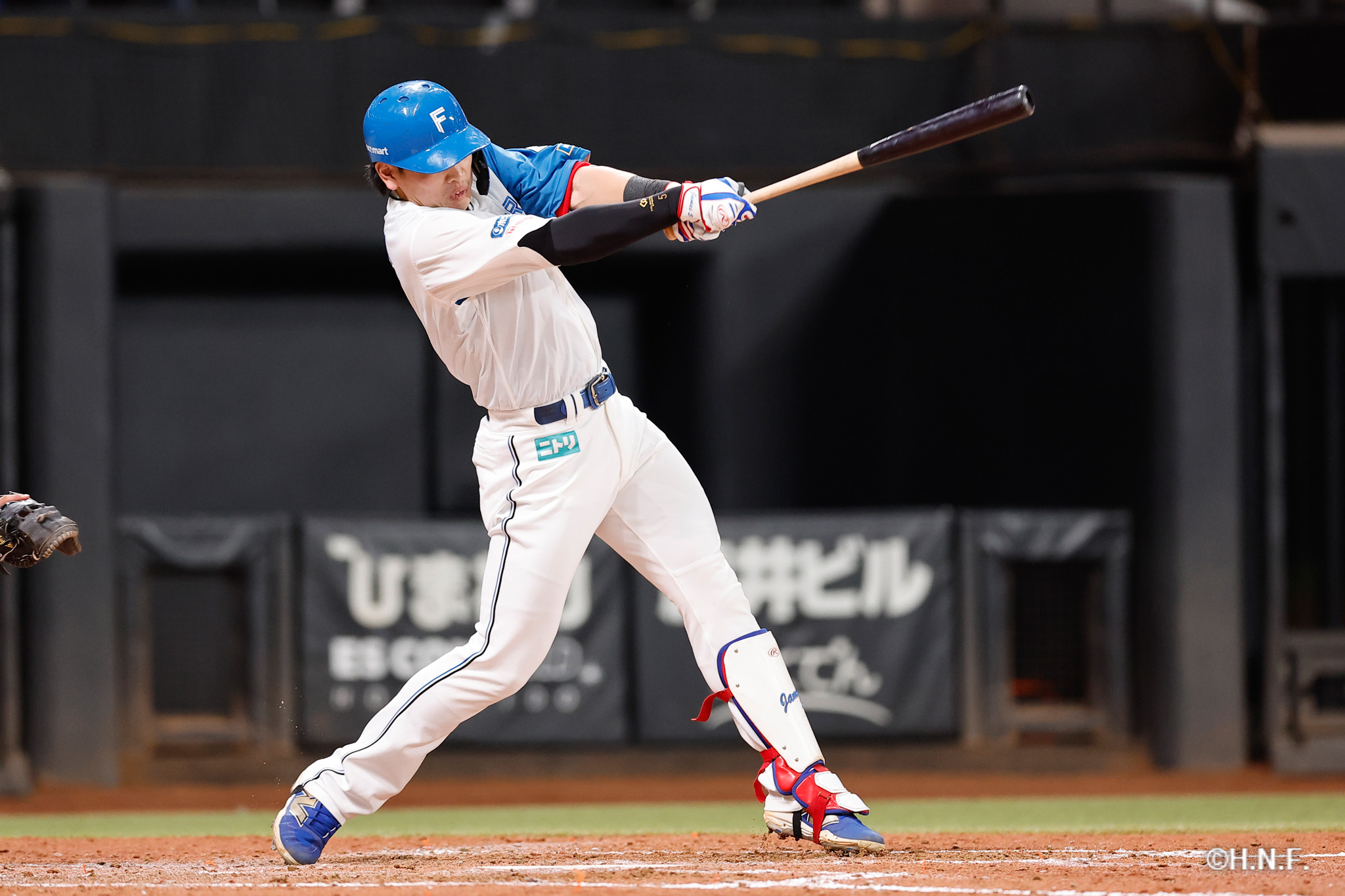 5回裏、野村選手01