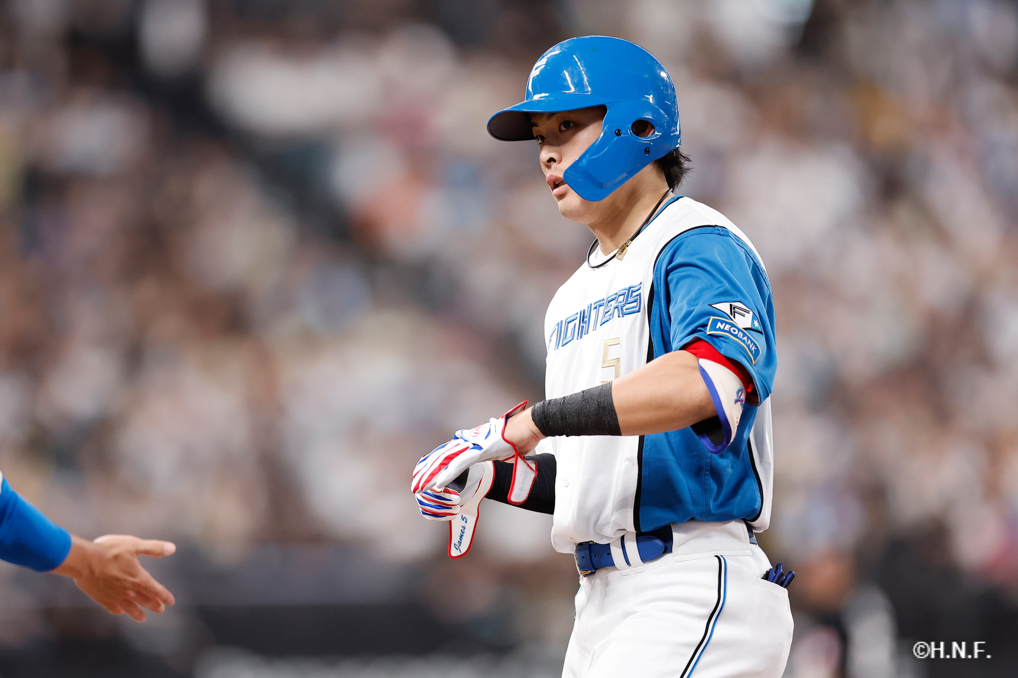 5回裏、野村選手03