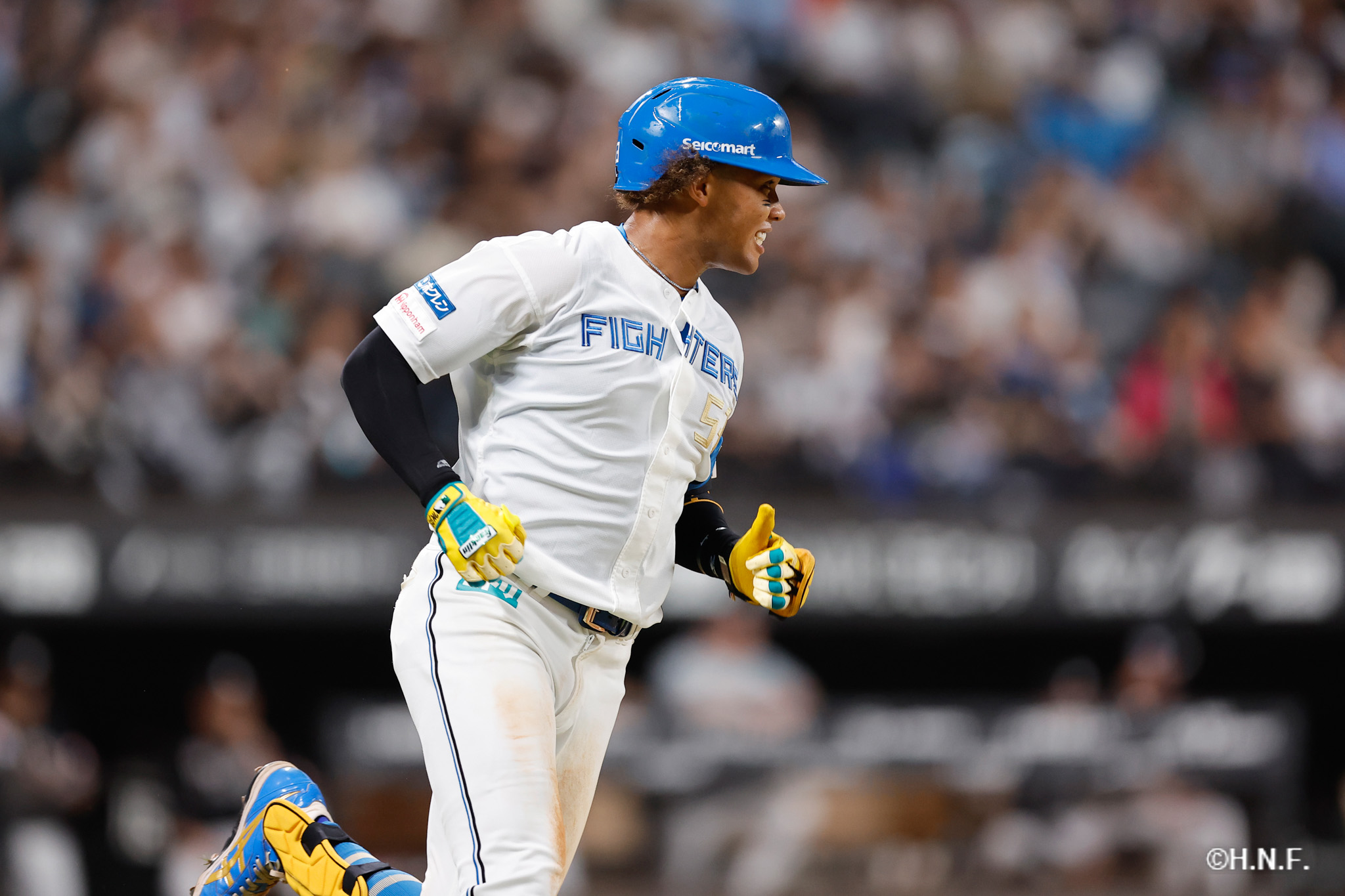 7回裏、水谷選手