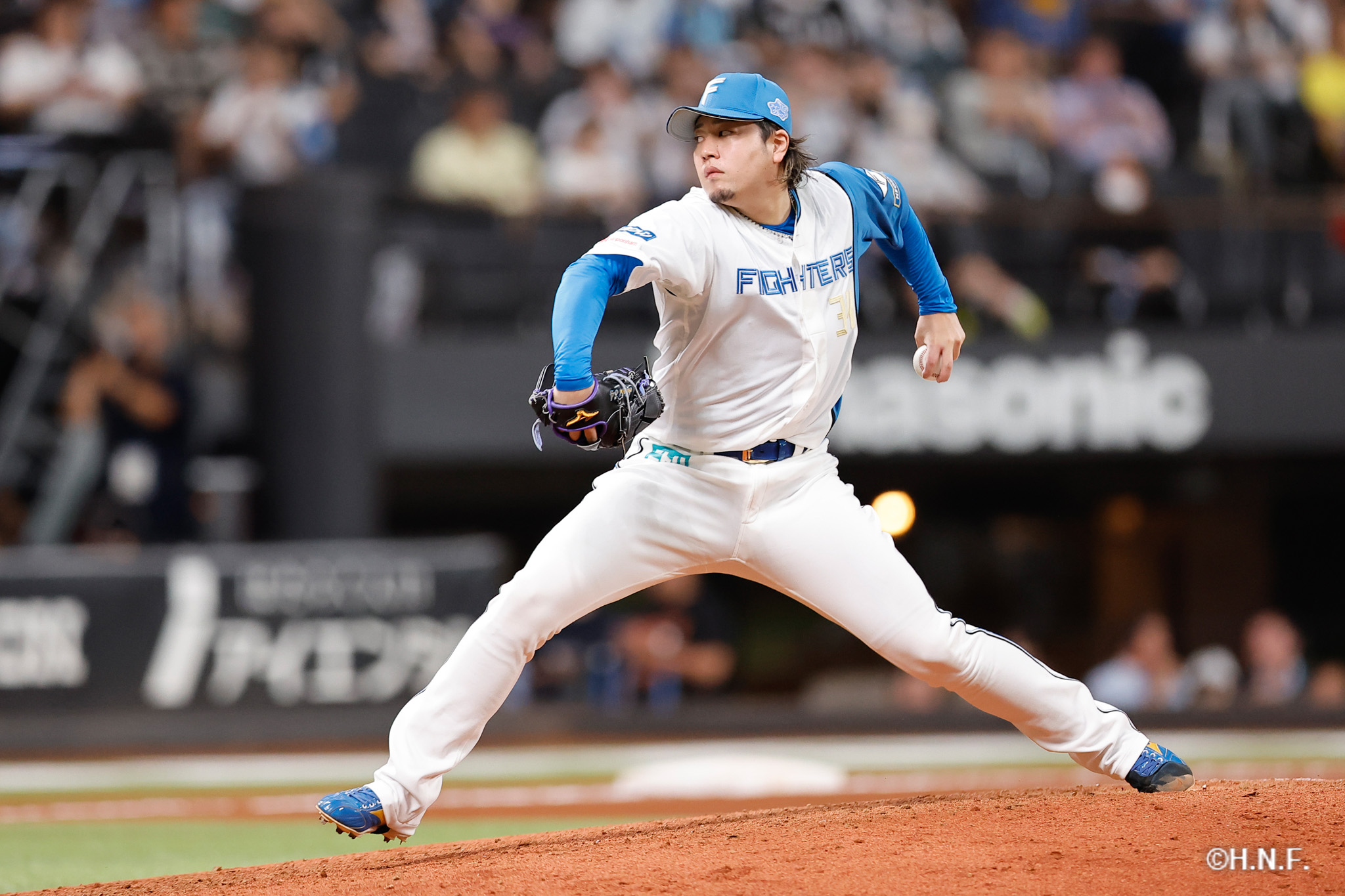 8回表、堀投手01