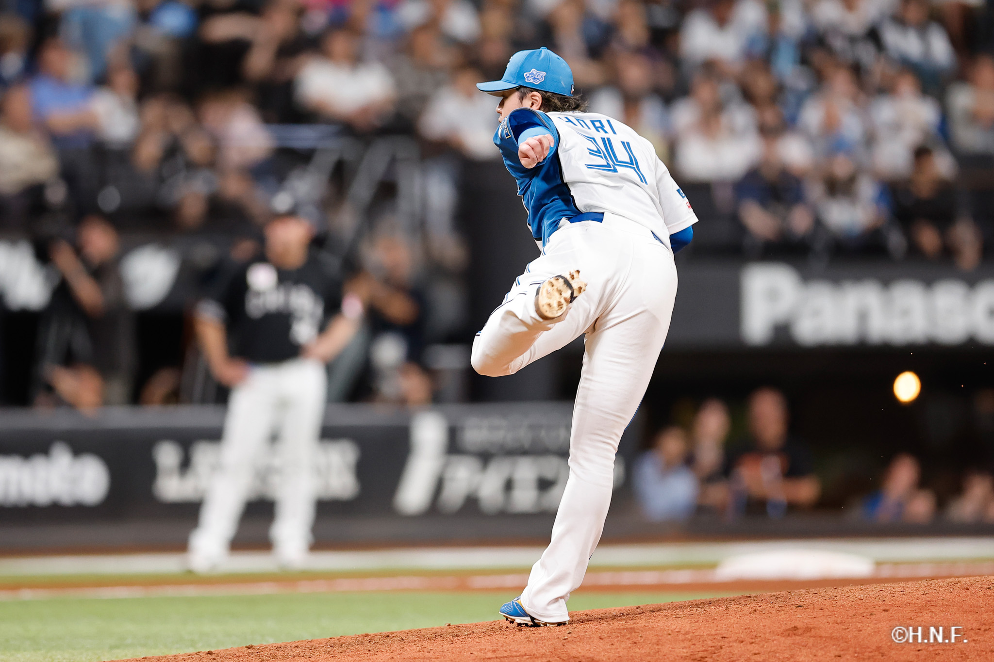 8回表、堀投手02