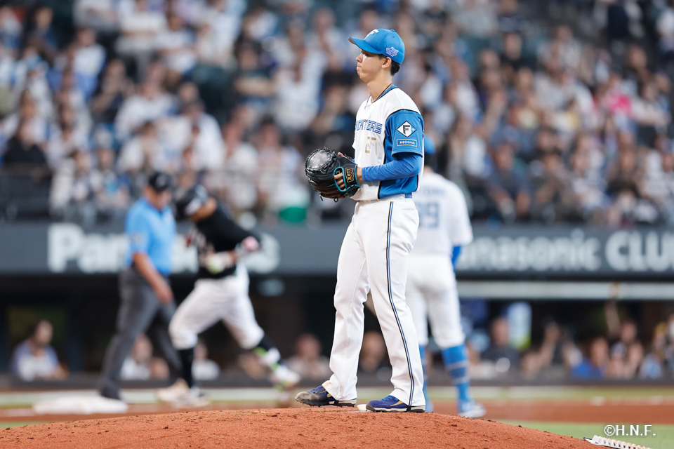 先発の大川投手10