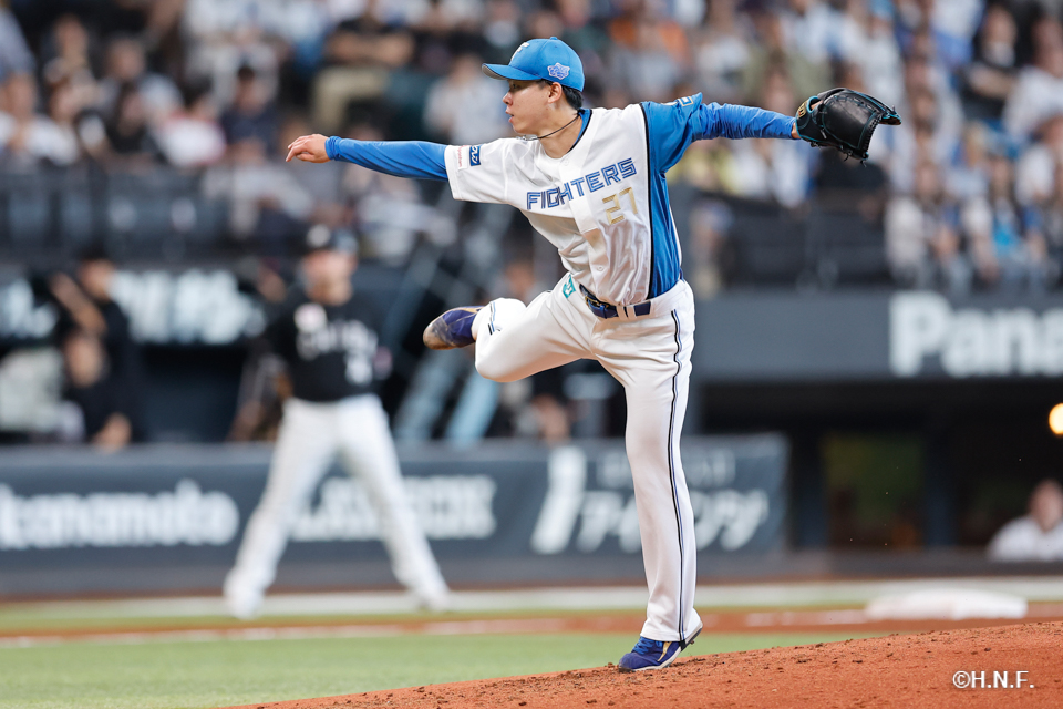 先発の大川投手11
