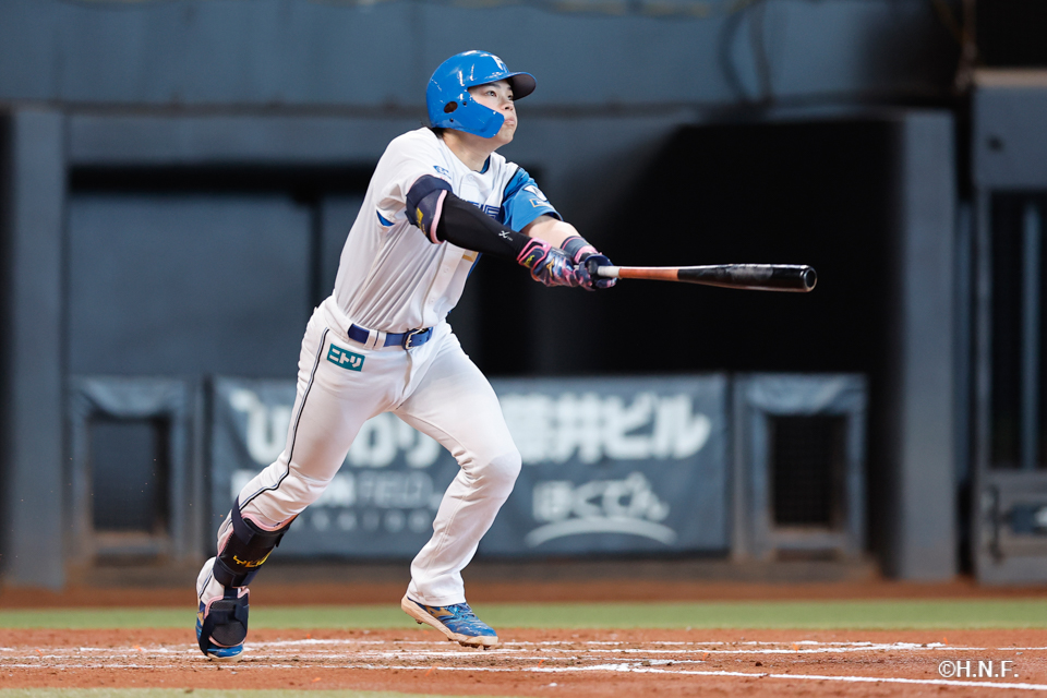3回裏、田宮選手01