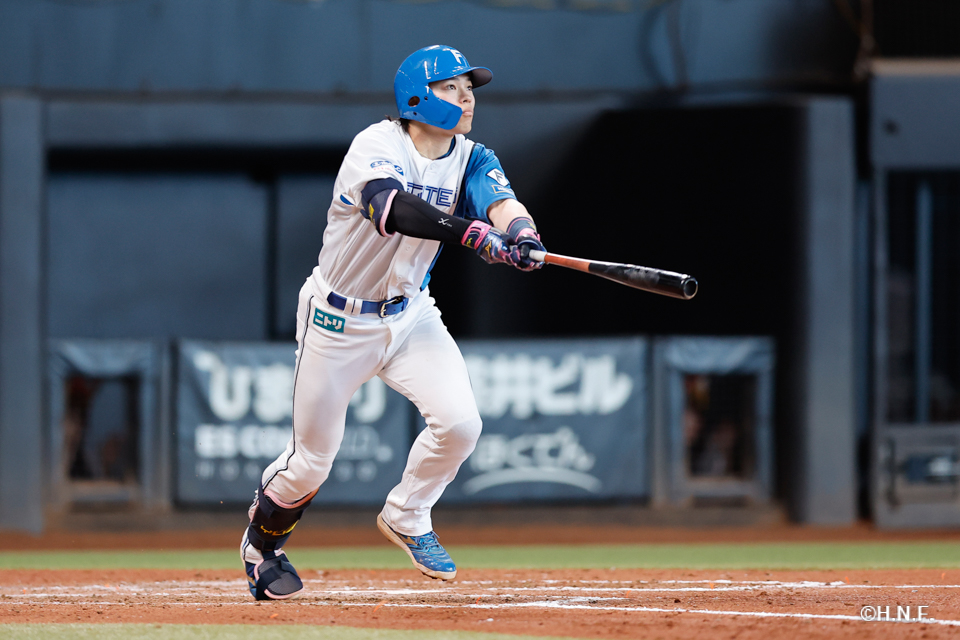 4回裏、田宮選手01