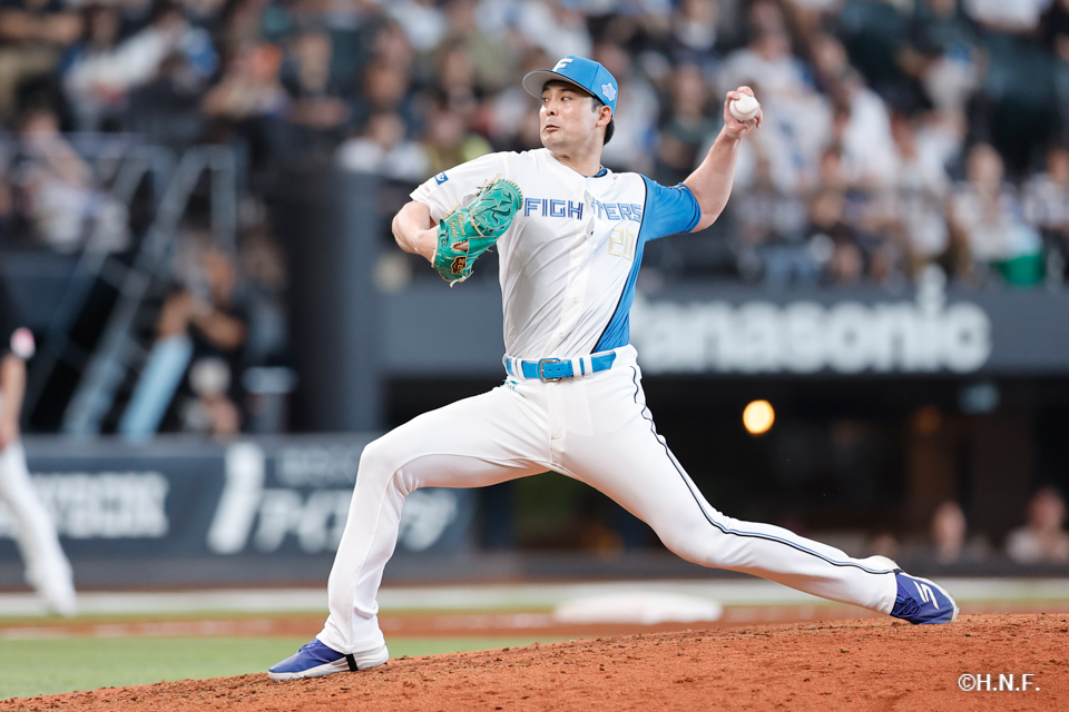 5回表、上原投手