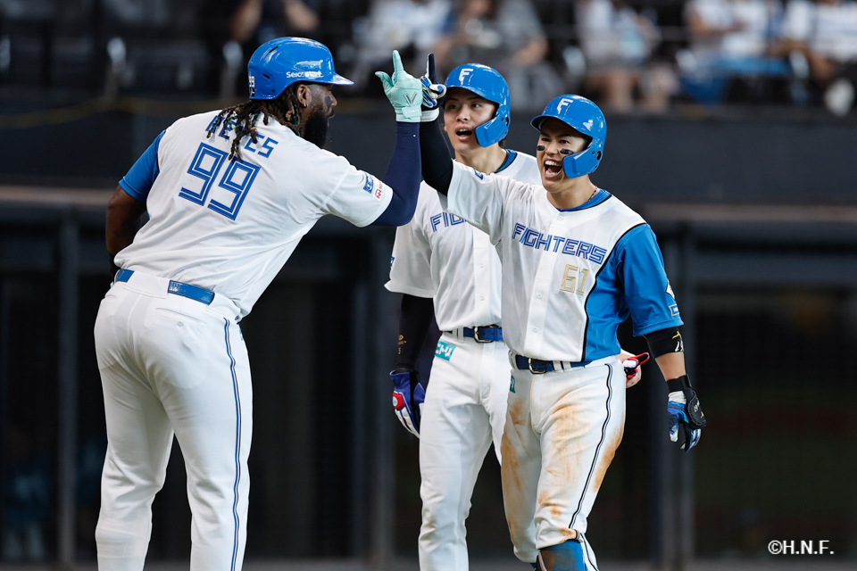 5回裏、今川選手12