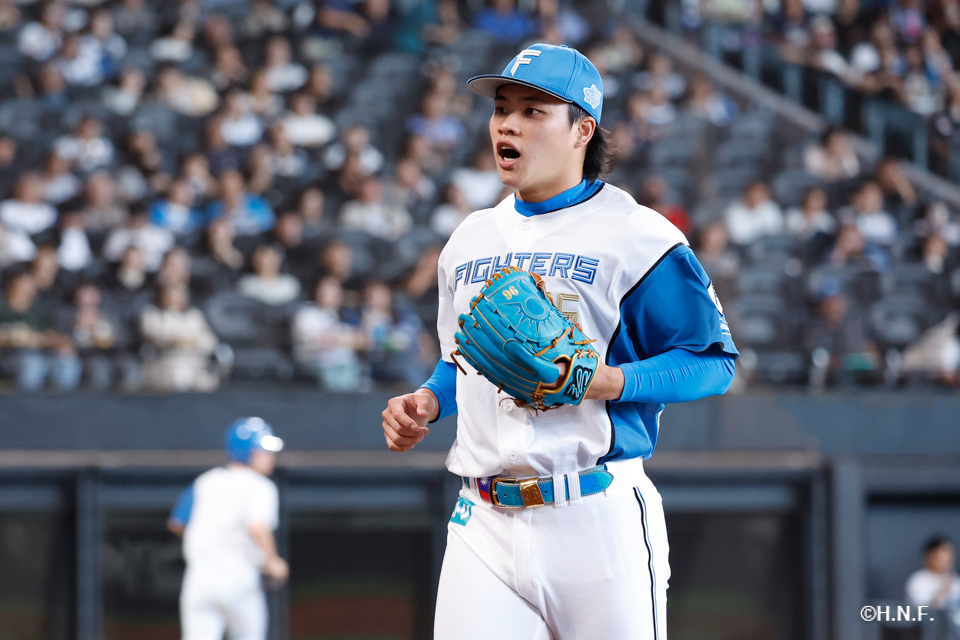 6回表、孫投手01