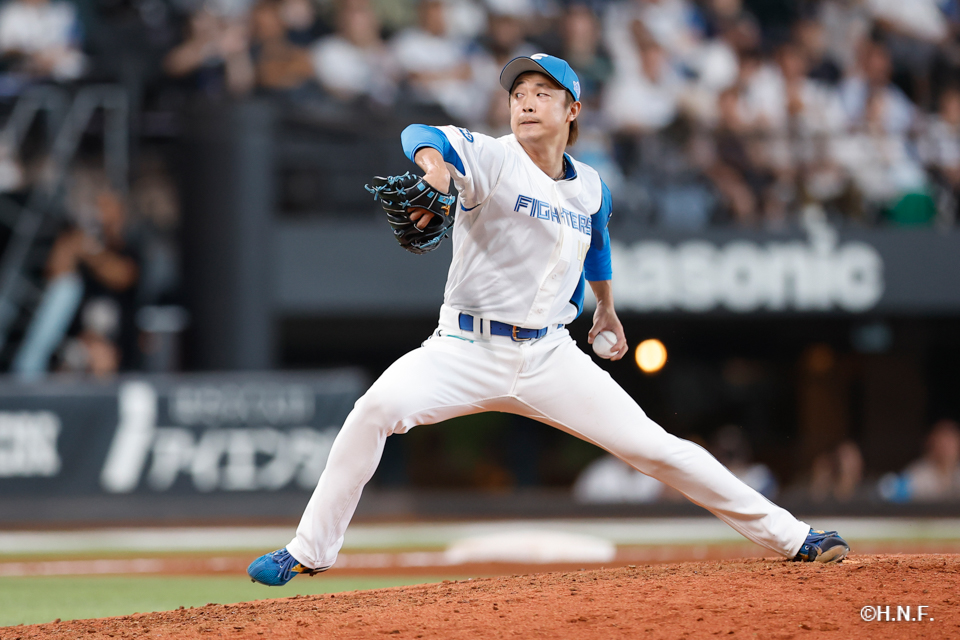 7回表、島本投手02