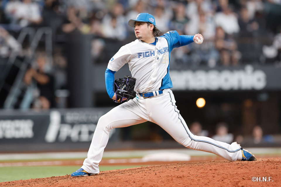 8回表、堀投手01