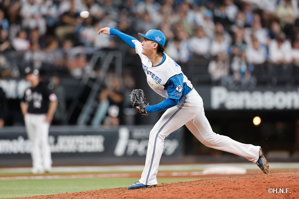 9回表、柳川投手