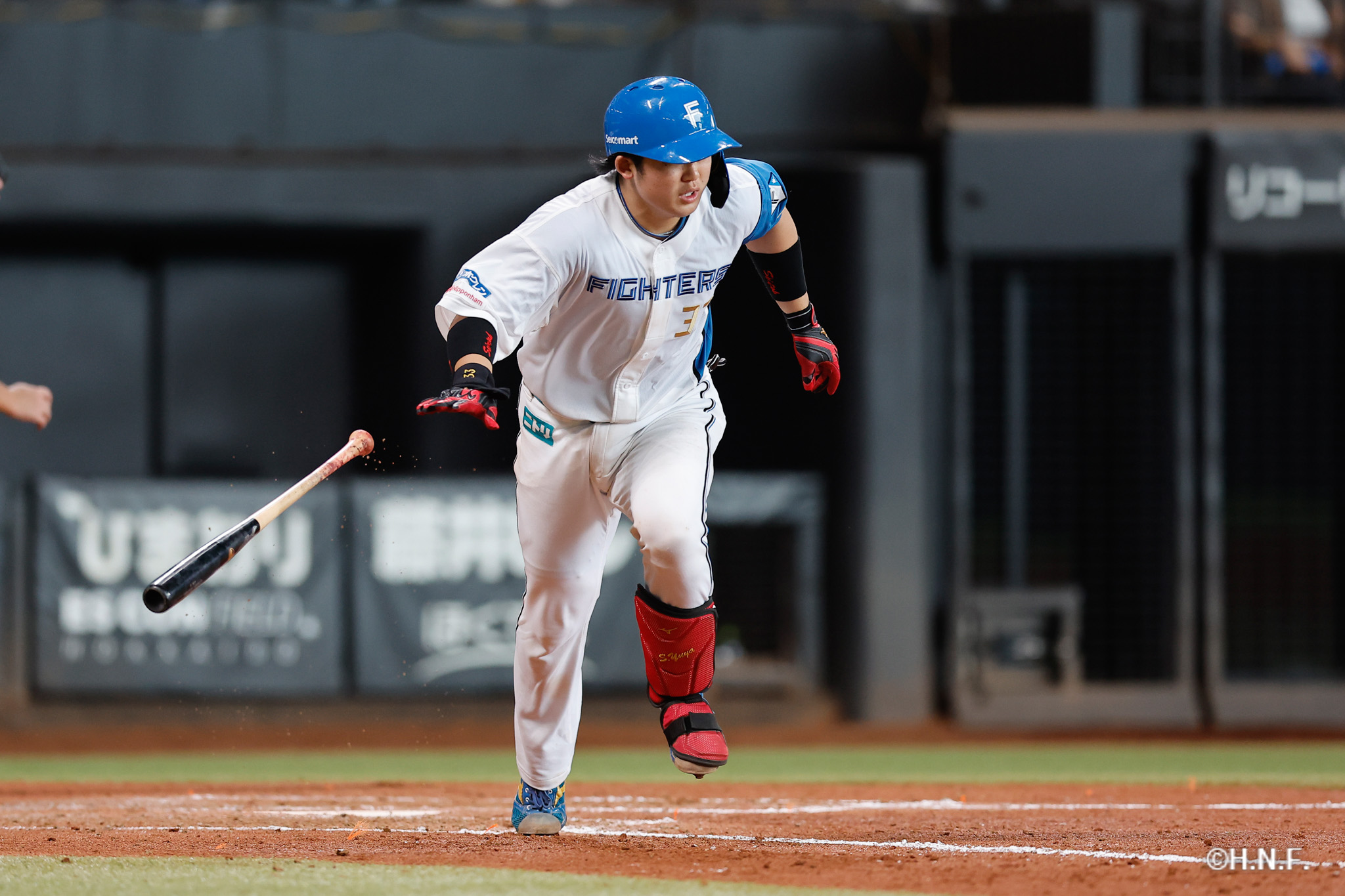 5回裏、進藤選手01