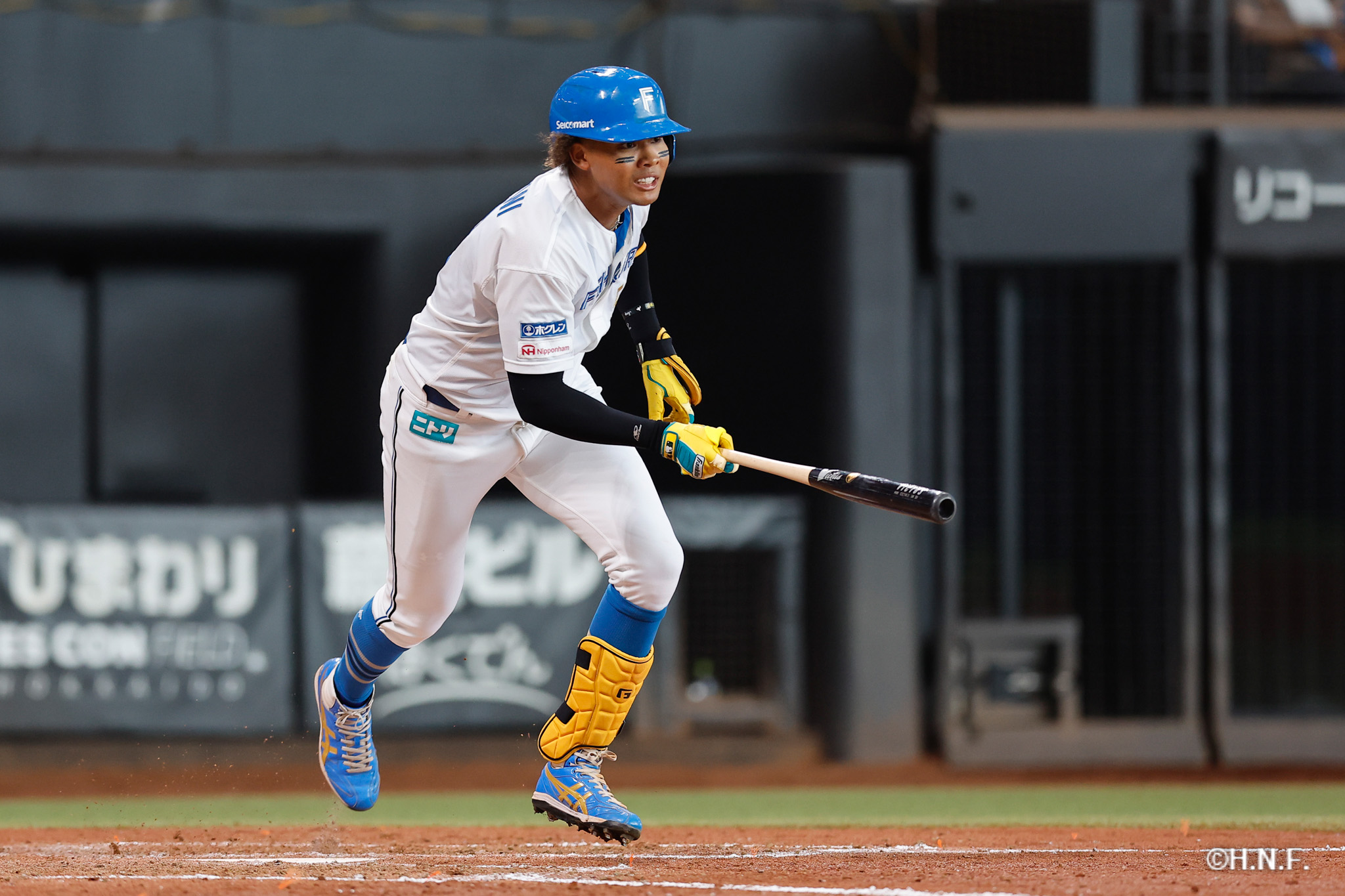 5回裏、水谷選手01