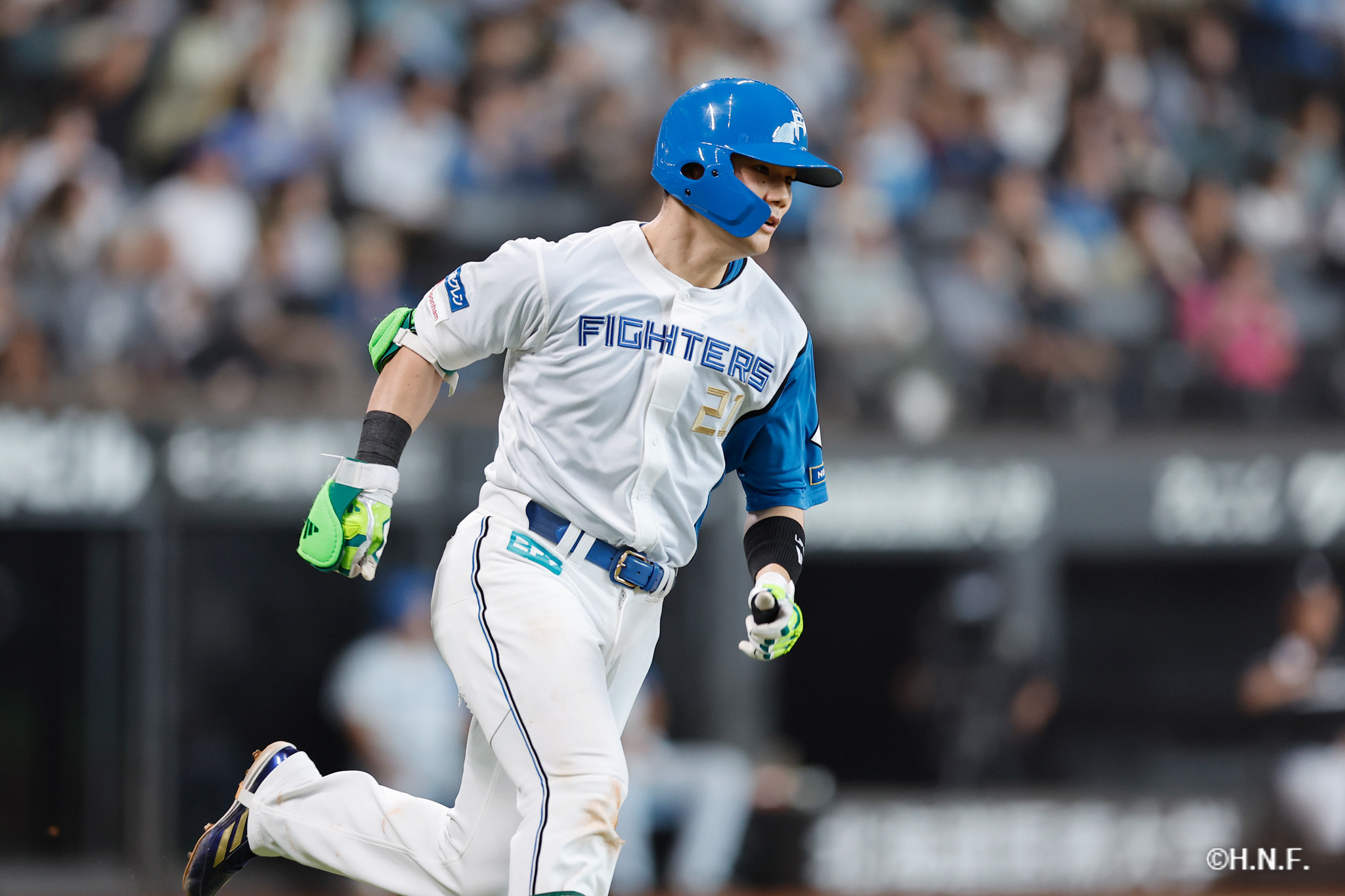 5回裏、清宮選手03