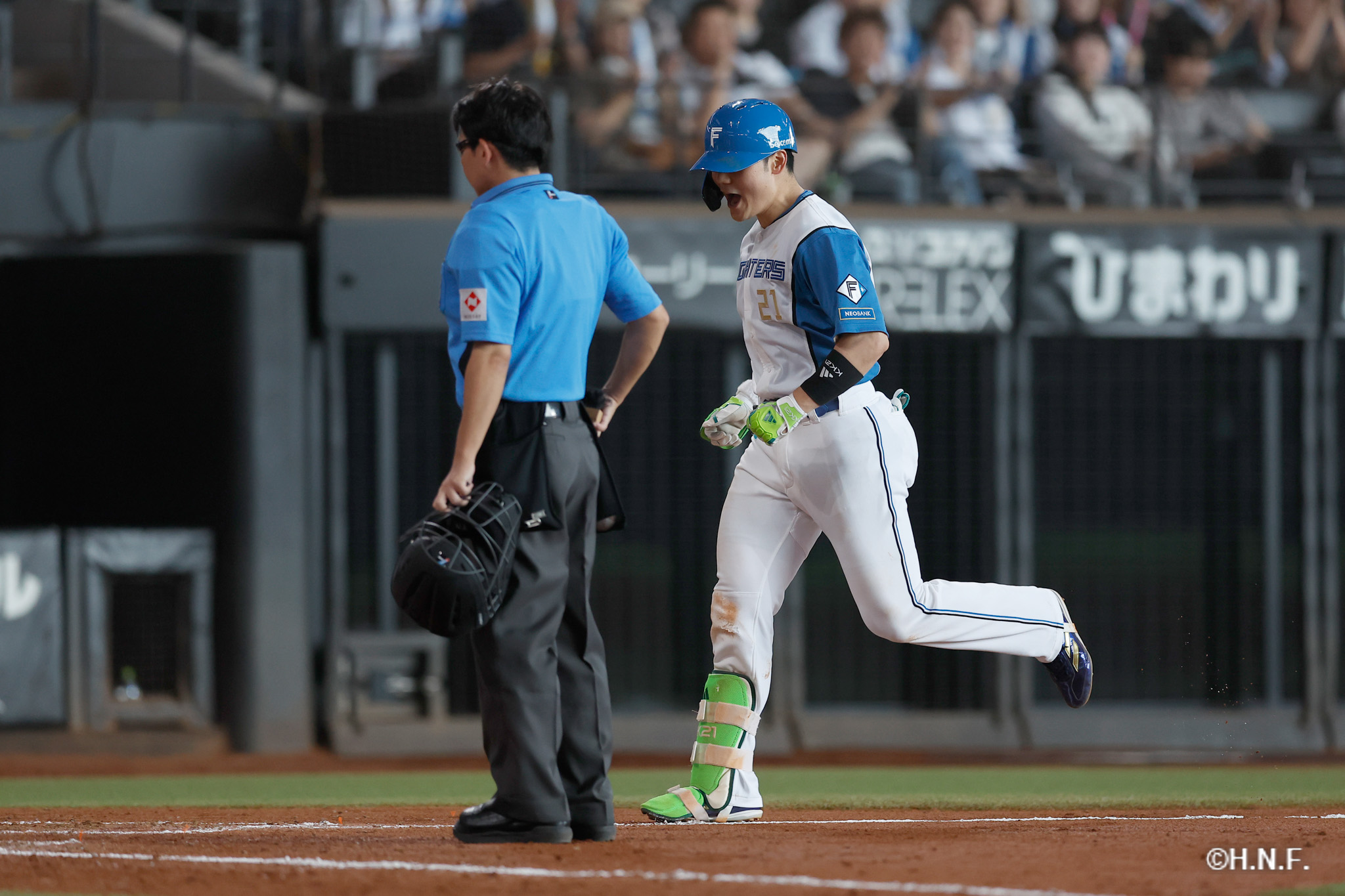5回裏、清宮選手04