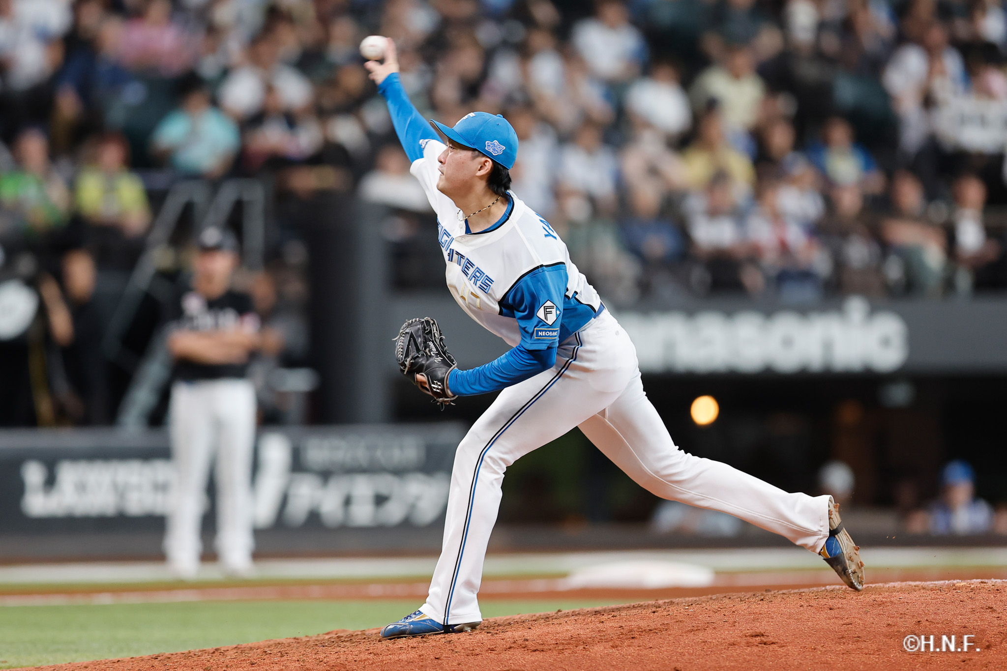 9回表、柳川投手02