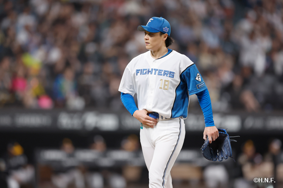 先発の山﨑福投手11