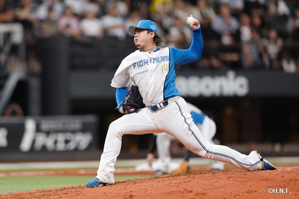 8回表、堀投手03