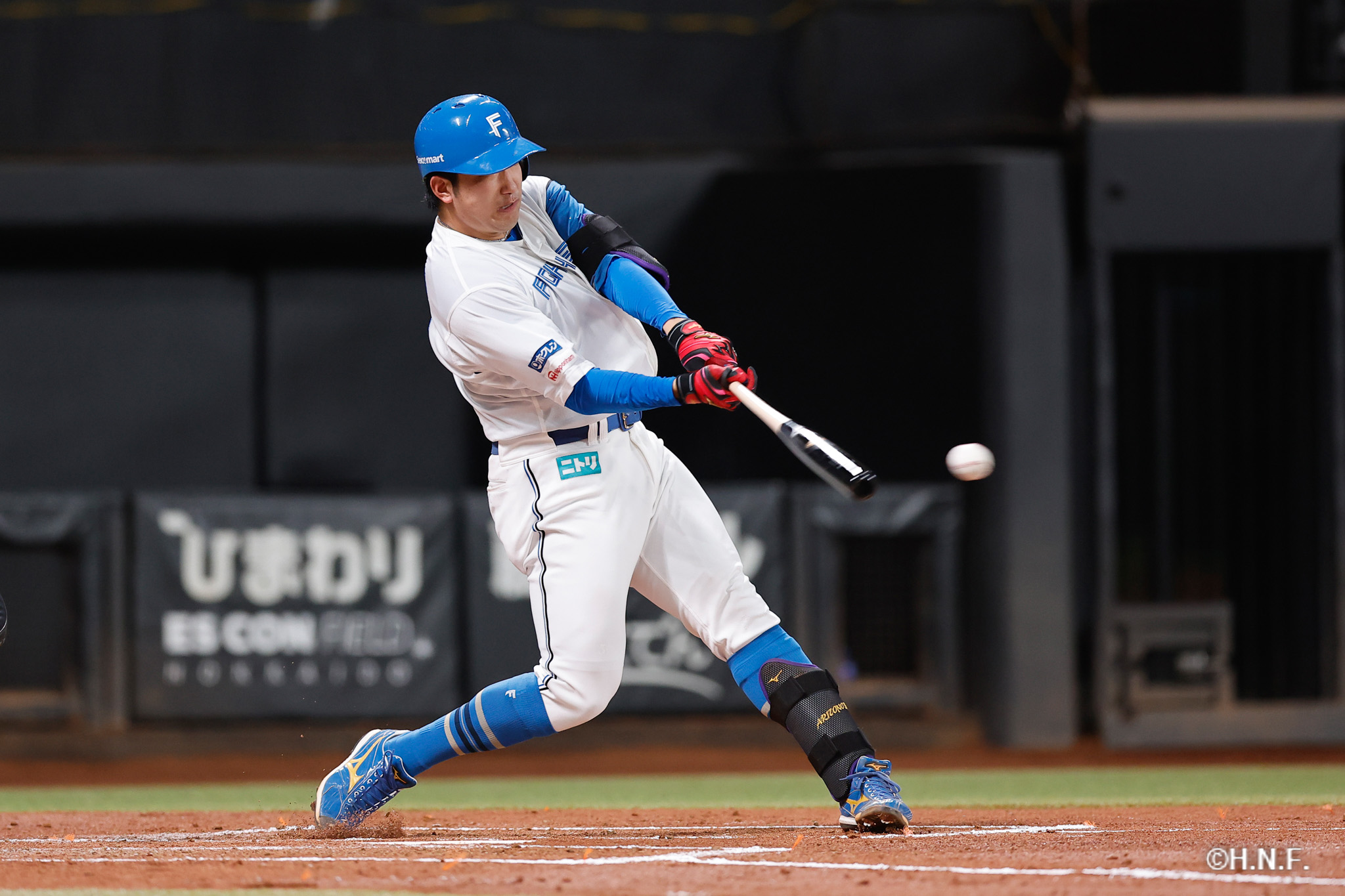 2回裏、有薗選手