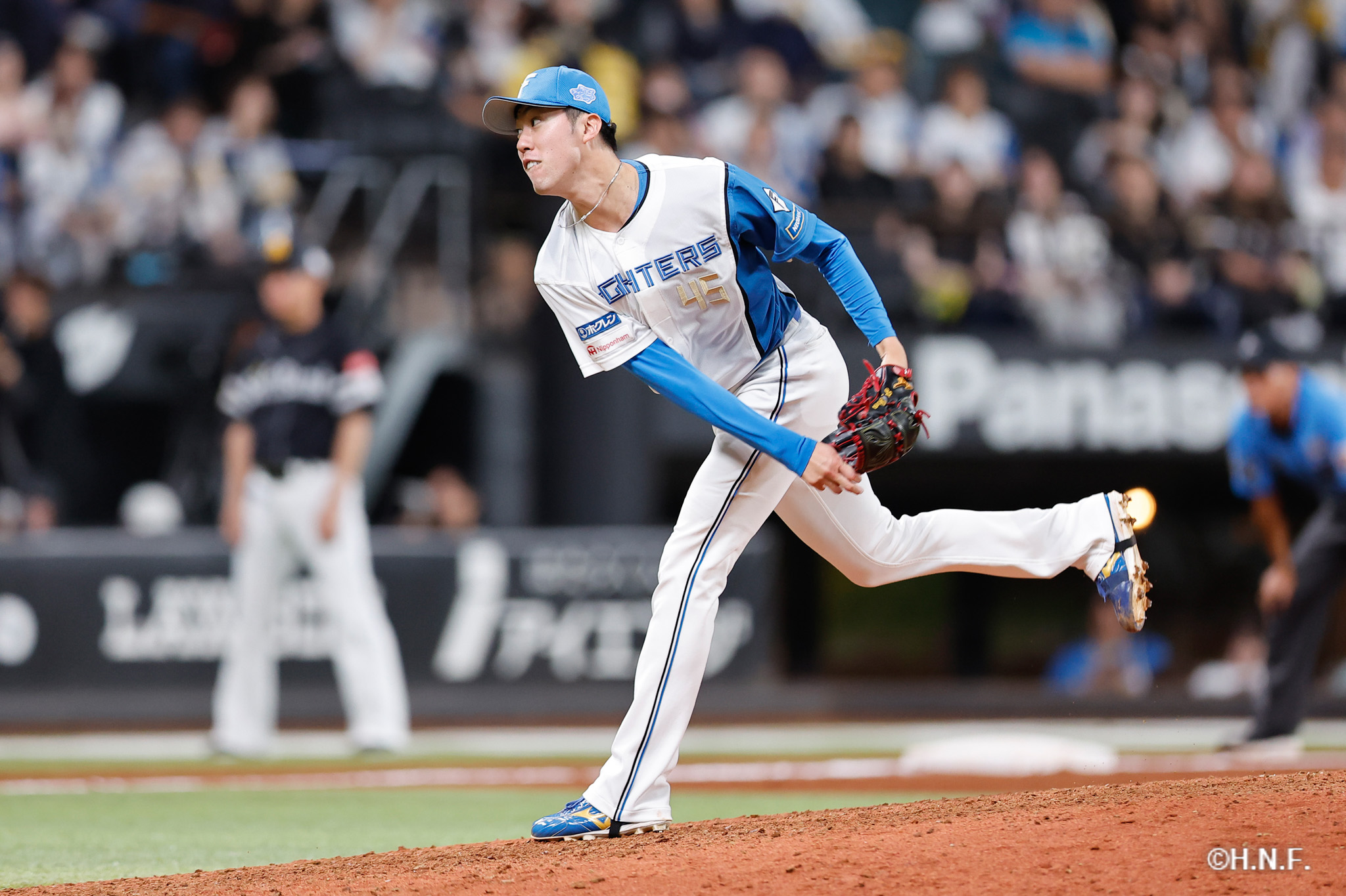 12回表、福島投手01